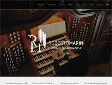 Tablet Screenshot of mariniroberto.it